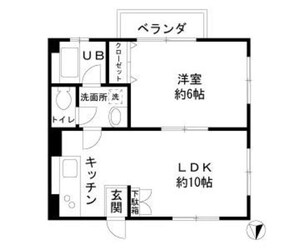 月岡マンションの物件間取画像